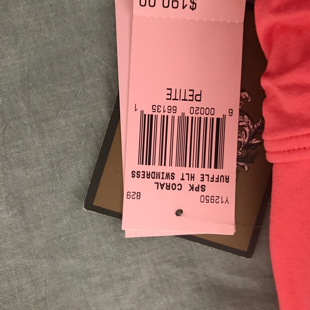 Juicy couture one piece bathing suit